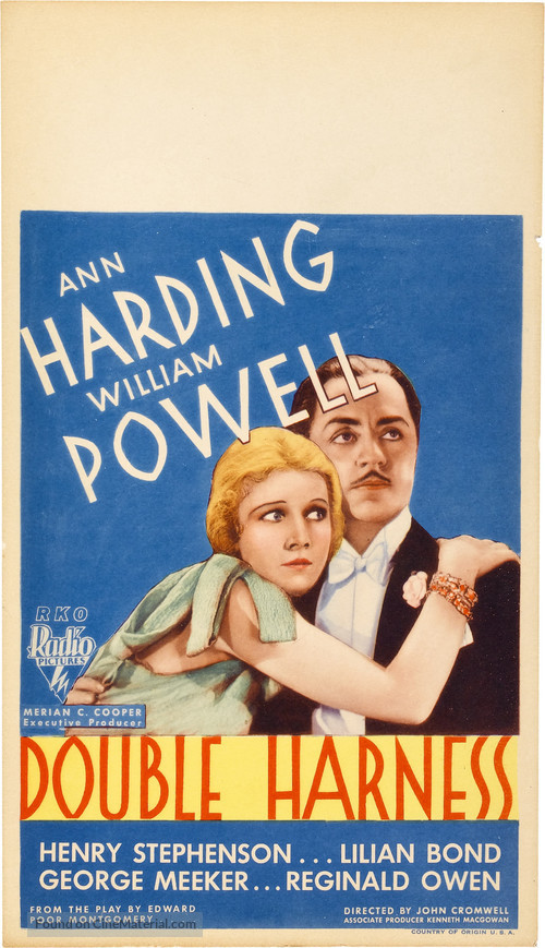 Double Harness - Theatrical movie poster