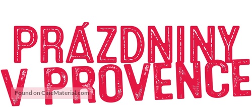 Prazdniny v Provence - Czech Logo