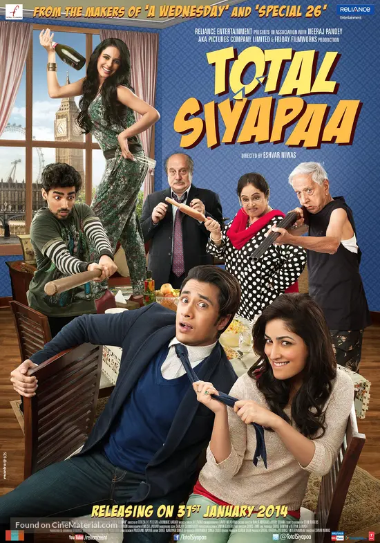 Total Siyapaa - Indian Movie Poster