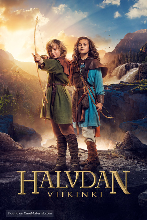 Halvdan Viking - Finnish poster