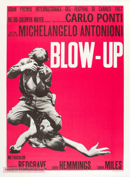 Blowup - Italian Movie Poster