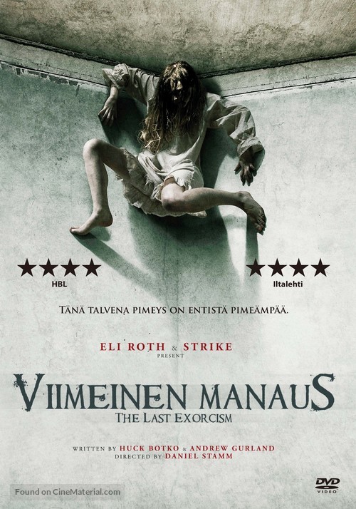 The Last Exorcism - Finnish DVD movie cover