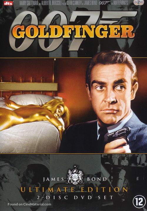 Goldfinger - Dutch DVD movie cover