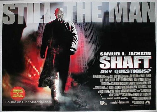 Shaft - British Movie Poster