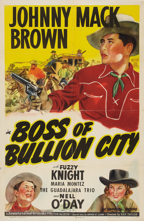 Boss of Bullion City - Movie Poster