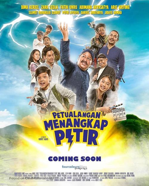 Petualangan Menangkap Petir - Indonesian Movie Poster