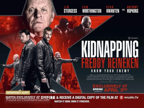Kidnapping Mr. Heineken - British Movie Poster