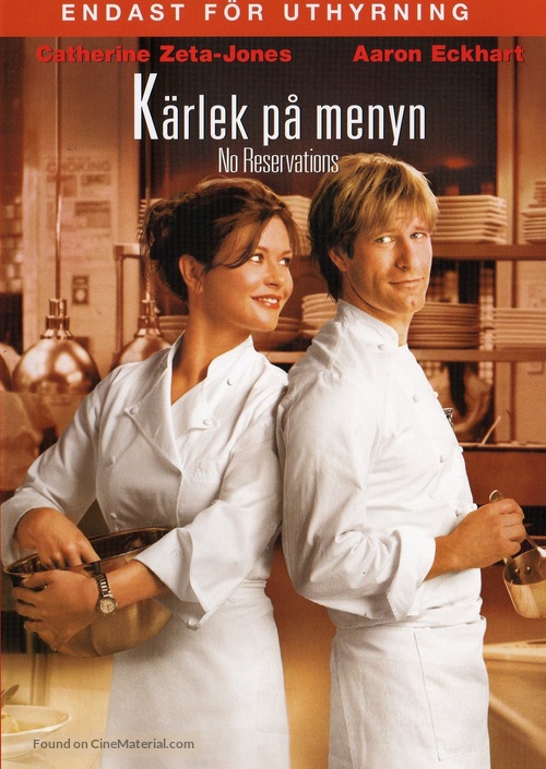 No Reservations - Swedish Movie Cover