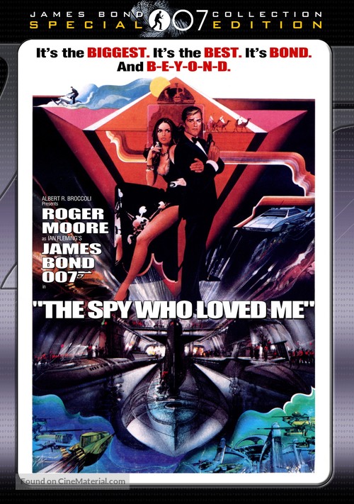 The Spy Who Loved Me - DVD movie cover