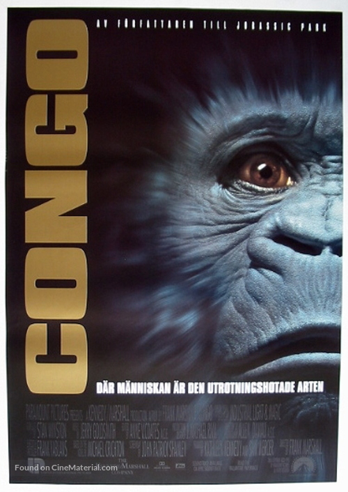 Congo - Swedish Movie Poster