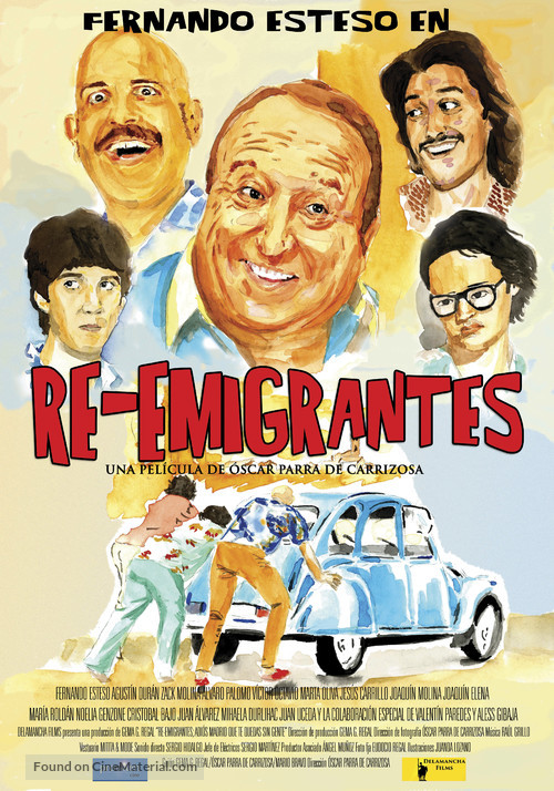 Re-emigrantes - Spanish Movie Poster