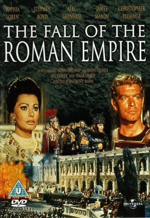 The Fall of the Roman Empire - Movie Cover