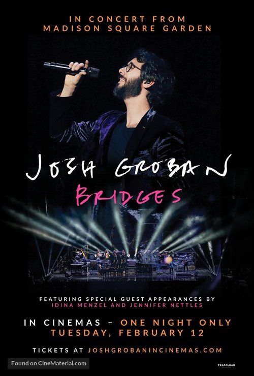 Josh Groban Bridges Live from Madison Square Garden - British Movie Poster