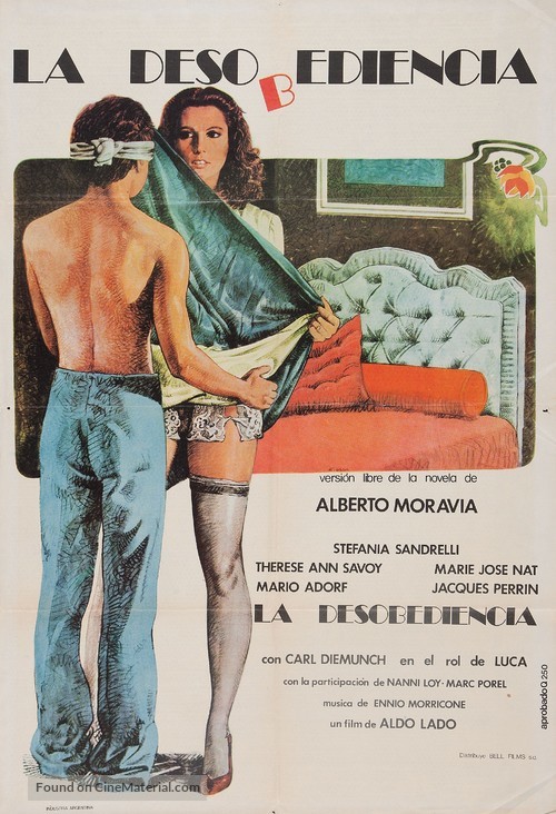 La disubbidienza - Argentinian Movie Poster