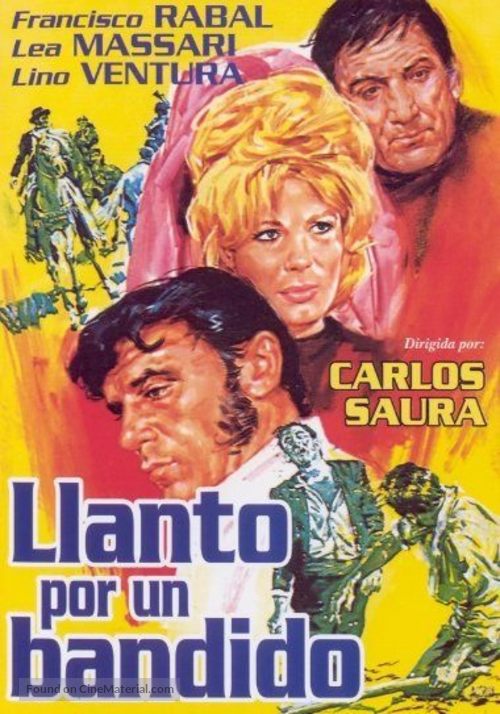 Llanto por un bandido - Spanish Movie Poster
