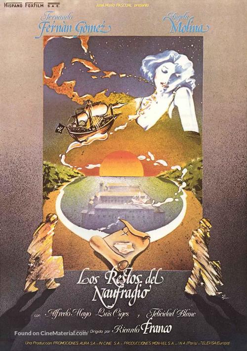 Los Restos del naufragio - Spanish Movie Poster