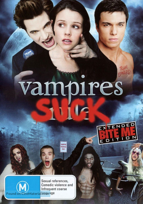 Vampires Suck - Australian DVD movie cover