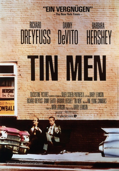 Tin Men - German Movie Poster