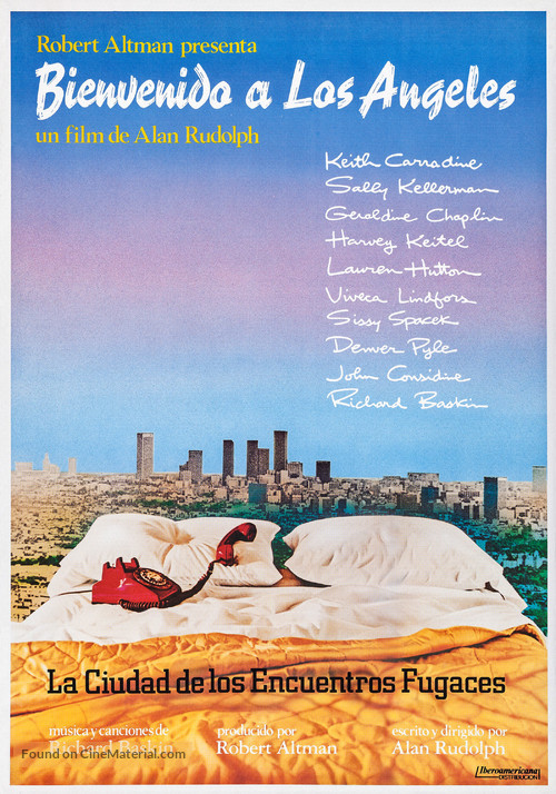 Welcome to L.A. - Spanish Movie Poster