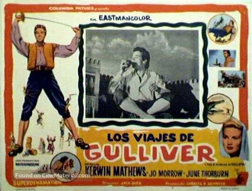 The 3 Worlds of Gulliver - Spanish Movie Poster