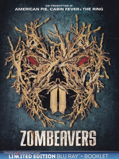 Zombeavers - Italian Blu-Ray movie cover