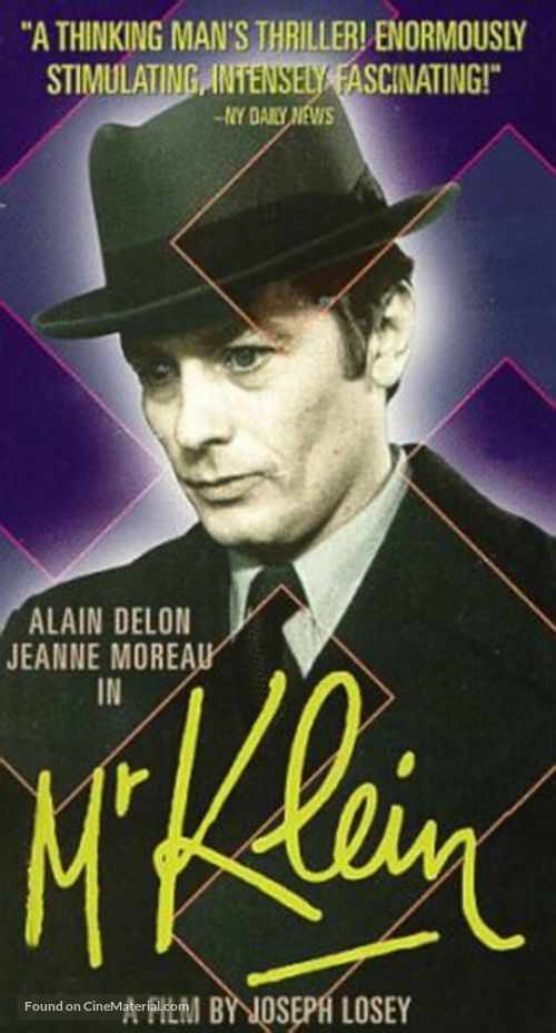 Monsieur Klein - VHS movie cover