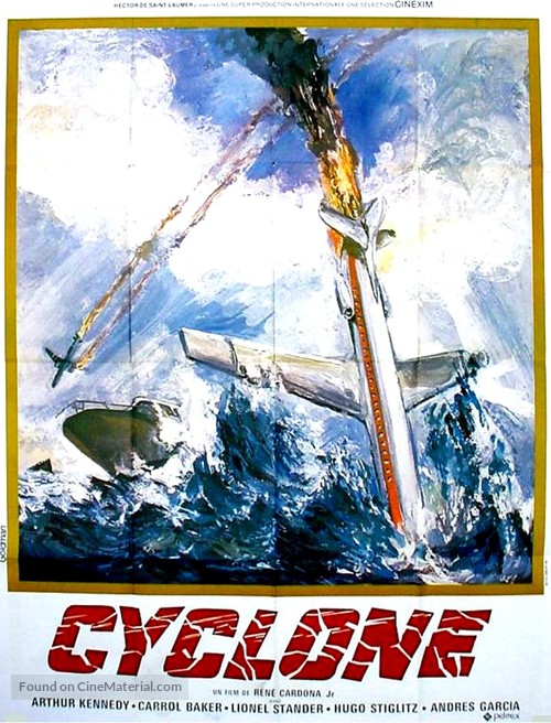 Cyclone - French Movie Poster