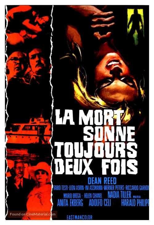 Blonde K&ouml;der f&uuml;r den M&ouml;rder - French Movie Poster