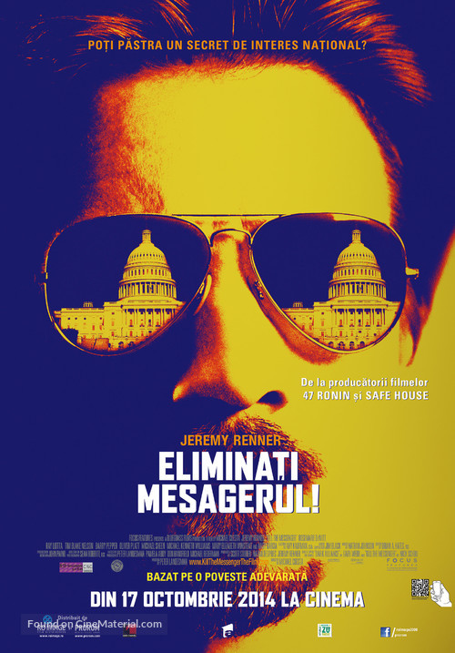 Kill the Messenger - Romanian Movie Poster