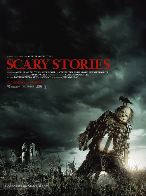 Scary Stories to Tell in the Dark - French Movie Poster