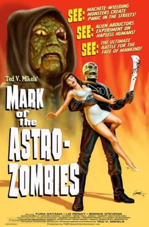 Mark of the Astro-Zombies - Movie Poster