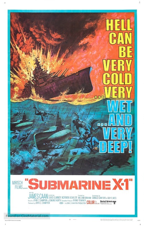 Submarine X-1 - Movie Poster