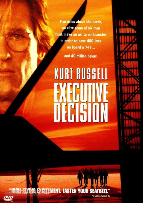 Executive Decision - DVD movie cover