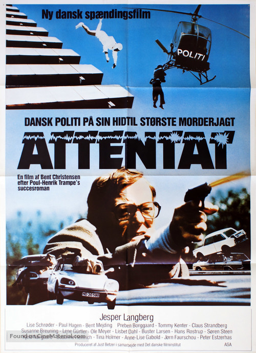 Attentat - Danish Movie Poster