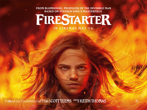 Firestarter - British Movie Poster