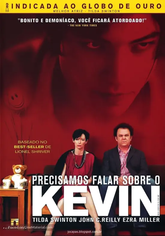 We Need to Talk About Kevin - Brazilian DVD movie cover