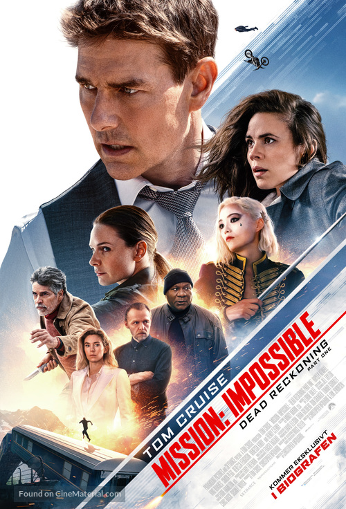 Mission: Impossible - Dead Reckoning Part One - Danish Movie Poster