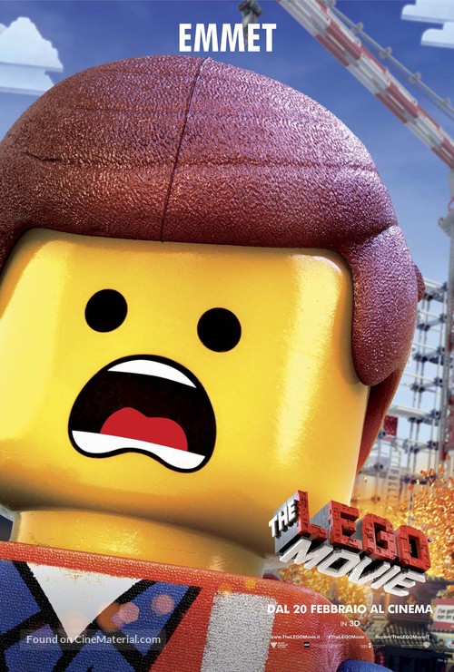 The Lego Movie - Italian Movie Poster