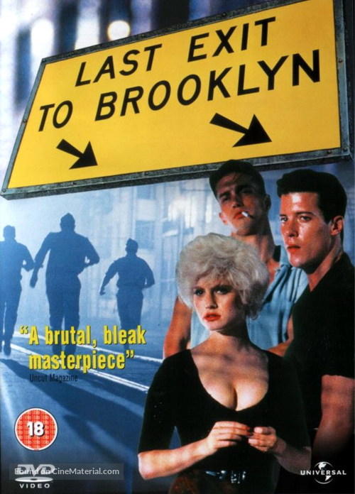 Last Exit to Brooklyn - British DVD movie cover
