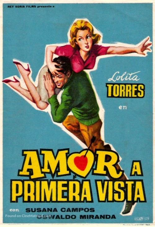 Amor a primera vista - Spanish Movie Poster