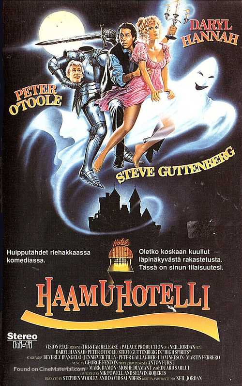 High Spirits - Finnish VHS movie cover