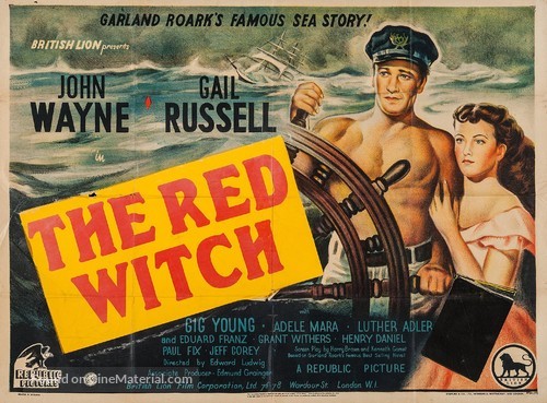 Wake of the Red Witch - British Movie Poster