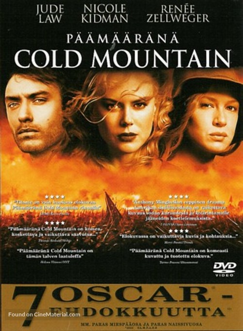 Cold Mountain - Finnish DVD movie cover