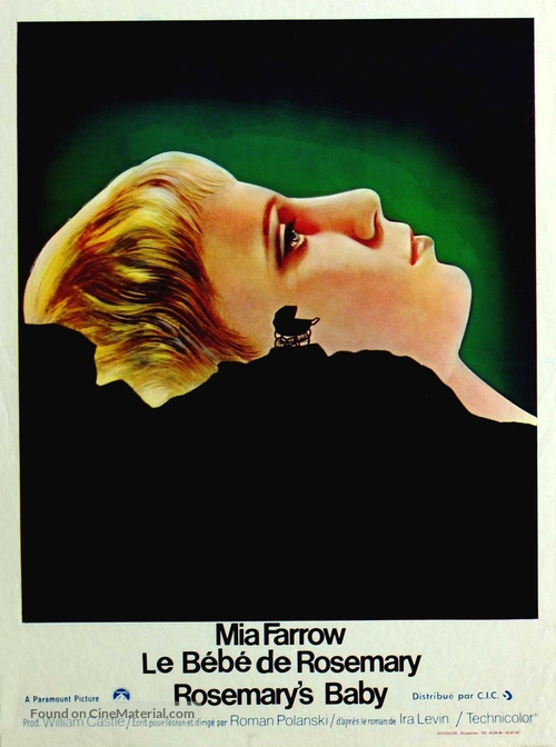 Rosemary&#039;s Baby - Belgian Movie Poster