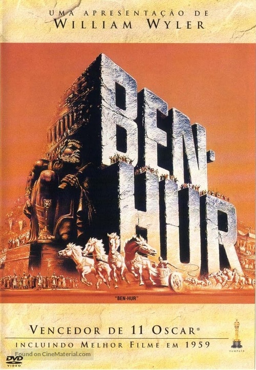Ben-Hur - Brazilian DVD movie cover