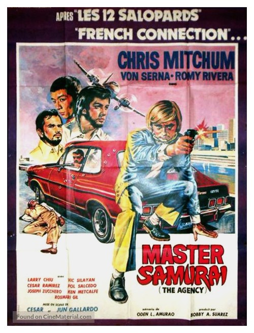 Master Samurai - French Movie Poster