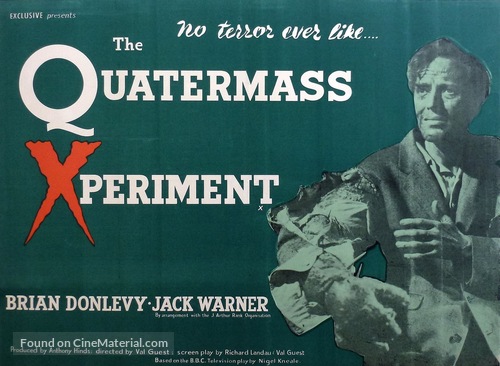 The Quatermass Xperiment - British Movie Poster