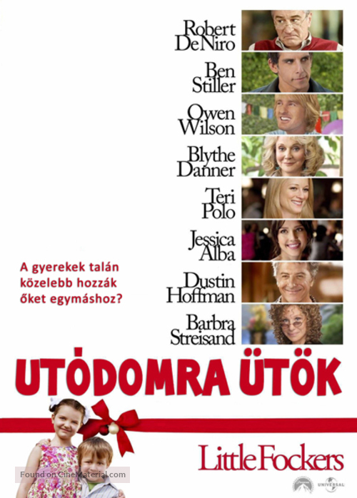 Little Fockers - Hungarian DVD movie cover