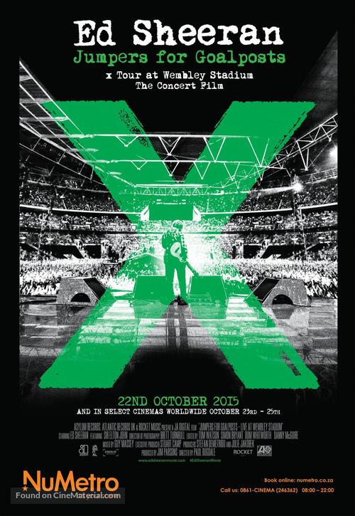 Ed Sheeran Jumpers for Goalposts - South African Movie Poster