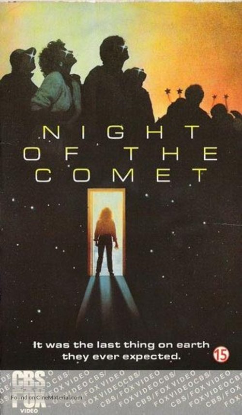 Night of the Comet - British VHS movie cover